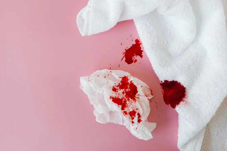 How to safely clean up blood spills at home